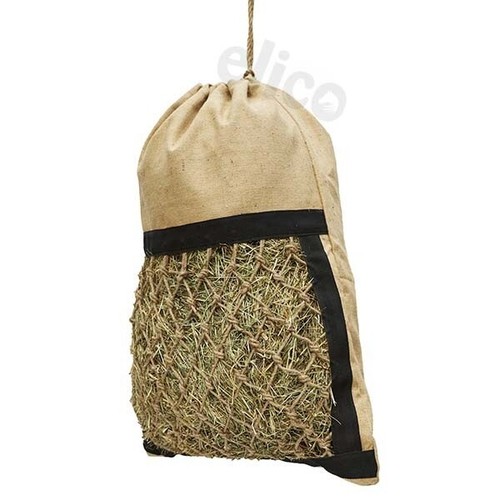 Jute hay bag haynet - jute,