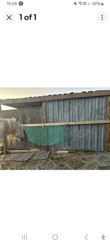 Extra wide hay net will - extra,