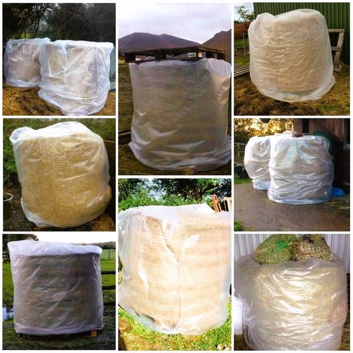 5ft hay straw big bag - bag, round