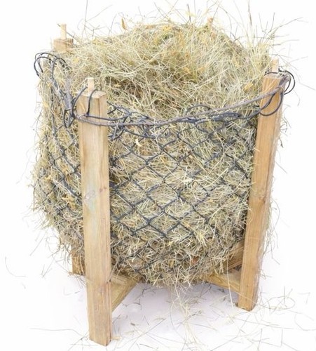 Horse wooden hay net - horse,