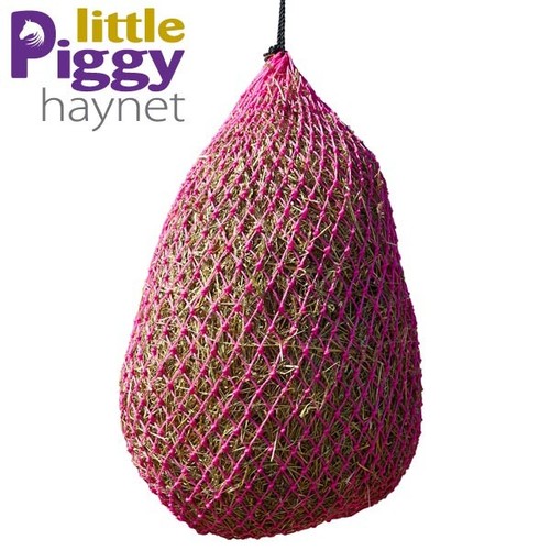 Pink piggy haynet - piggy, slow