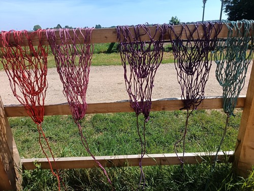 Large hay nets with - 5,