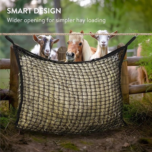 Slow feed hay net - x,